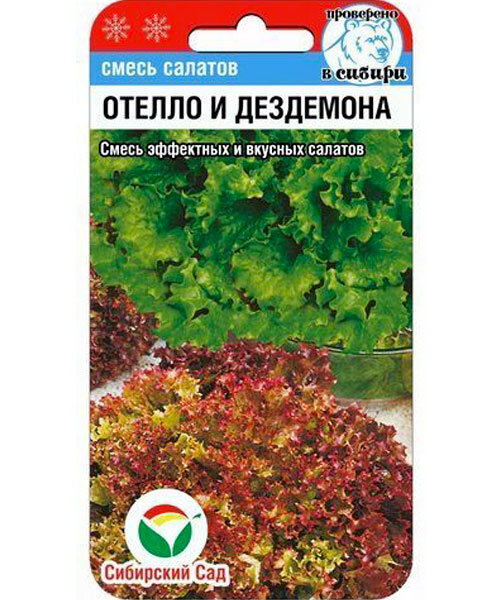 Салат Отелло и Дездемона